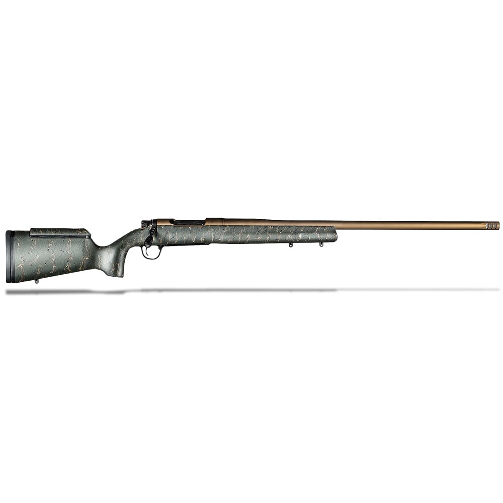 Christensen Arms Mesa Long Range 7mm Rem. Mag. 26" Green w/ Blk & Tan Webbing Rifle 801-02008-00