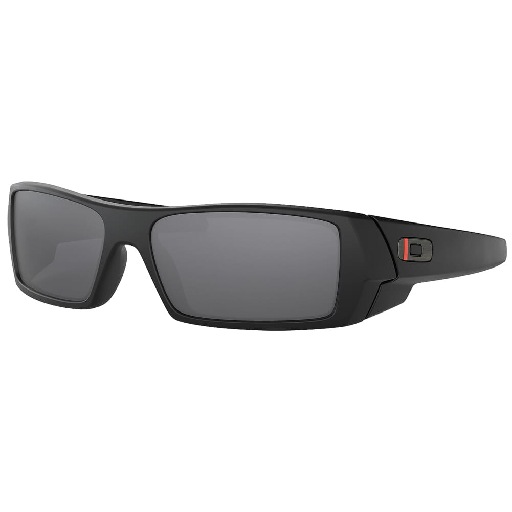 Oakley SI GasCan Thin Red Line Satin Black w/Black Iridium Lenses OO9014-2060