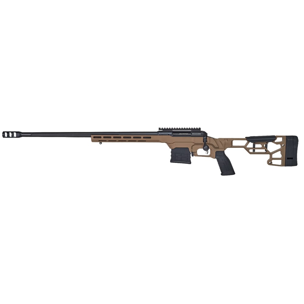 Savage Arms 110 Precision LH 6.5 PRC 24" 1:8" 6GR 5/8x24 Bbl FDE Left Hand BA Rifle w/(1) 7rd Mag 57700