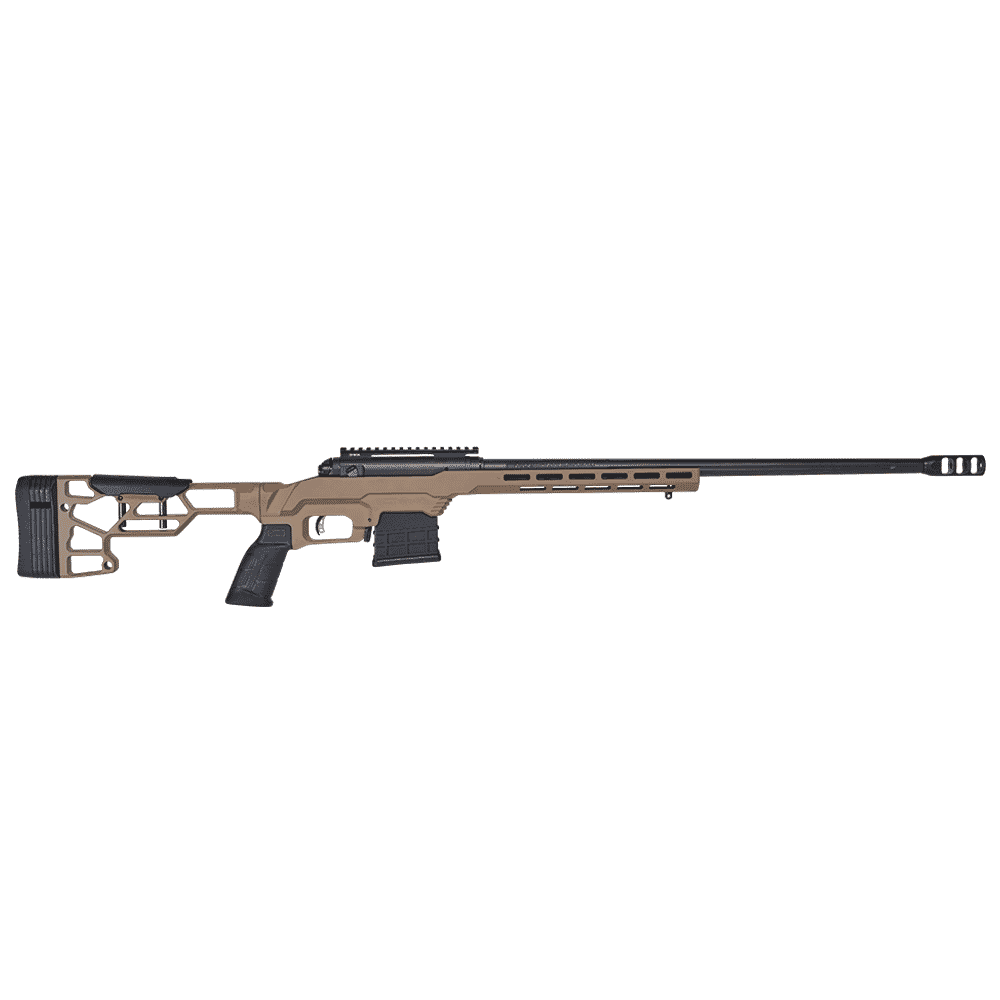 Savage Arms 110 Precision LH .308 Win 20" 1:10" 5R 5/8x24 Bbl FDE Left Hand BA Rifle w/(1) 10rd Mag 57695