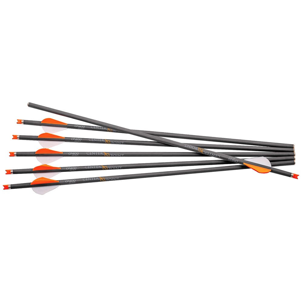 Centerpoint CP400 Select 20" 400gr Carbon Crossbow Arrows 6pk AXCCA20TPK