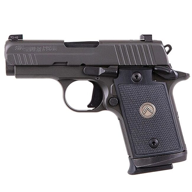 Sig Sauer P938 9mm 5.9" Legion Gray SA Pistol X-Ray 3 Black G-10 Grip (3) 7rd Steel Mag 938-9-LEGION