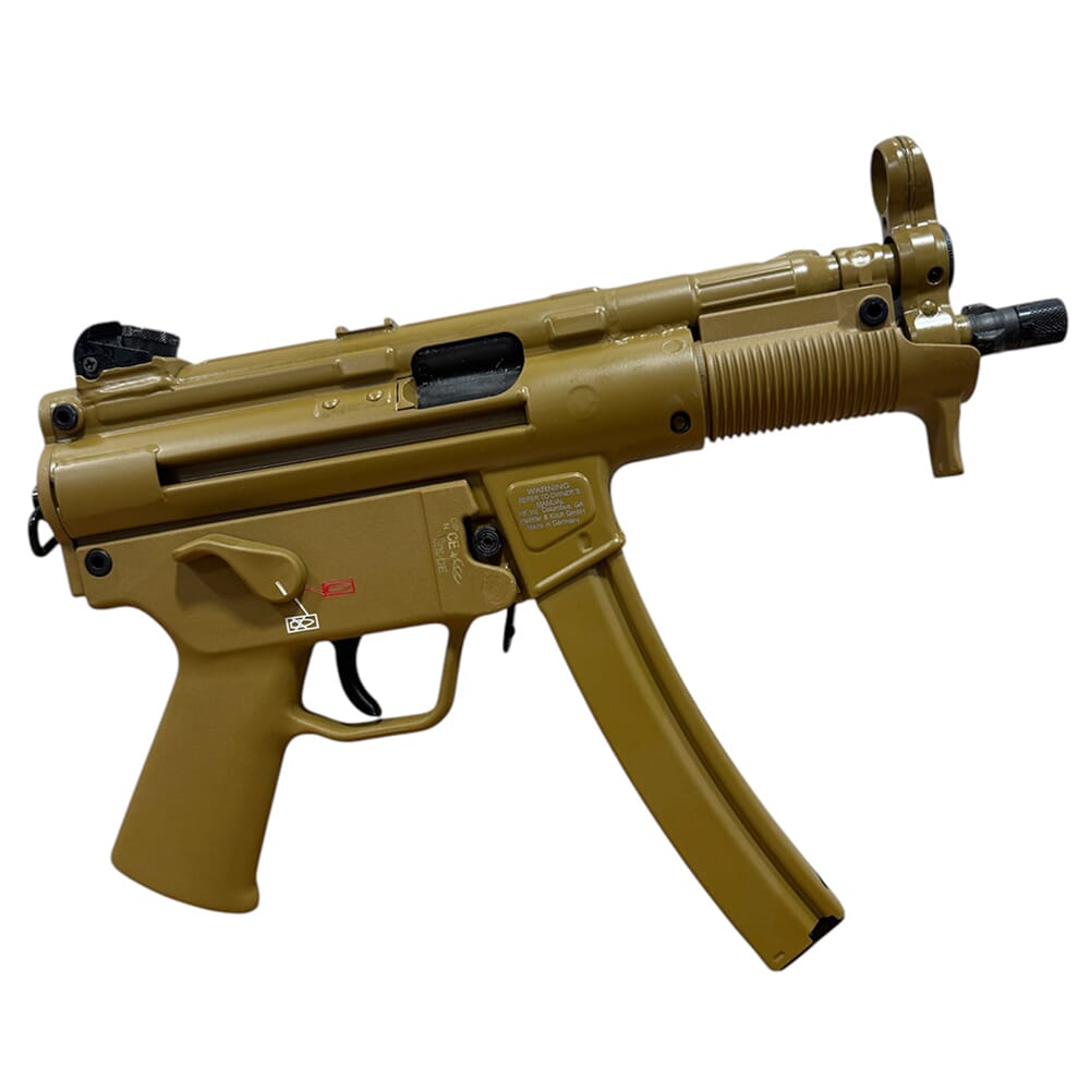 HK SP5K-PDW 9mm RAL8000 Pistol w/(2) 30rd Mags 81001076