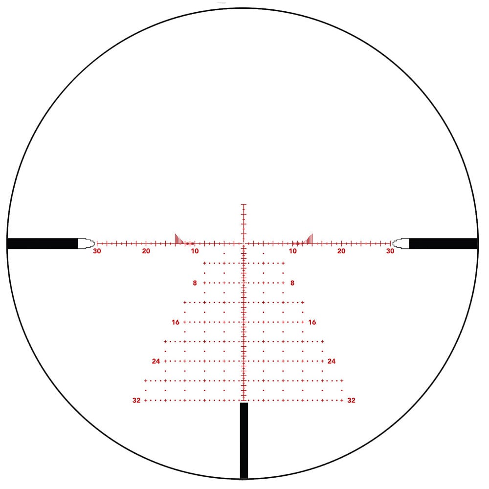 Sig Sauer TANGO6 Scope, 5-30x56mm, 34mm, FFP, MOA Dev-L, Levelplex, Side Focus, 0.25 MOA Adj, Black SOT65113