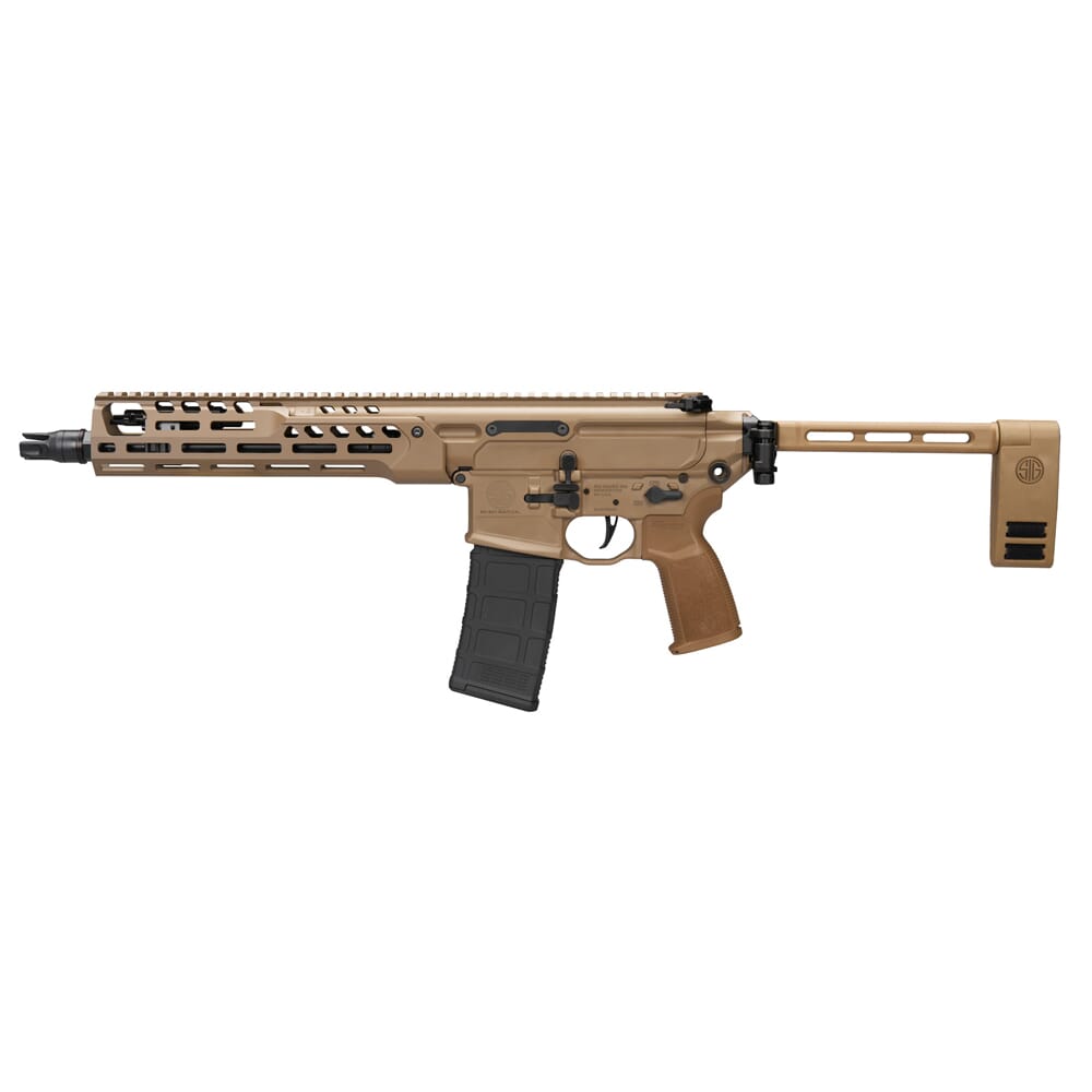 Sig Sauer MCX SPEAR-LT IR 5.56 NATO 11.5" 1:7" Bbl Gen II NIR FDE Pistol w/(1) 30rd Magazine PMCX-556N-11B-IR