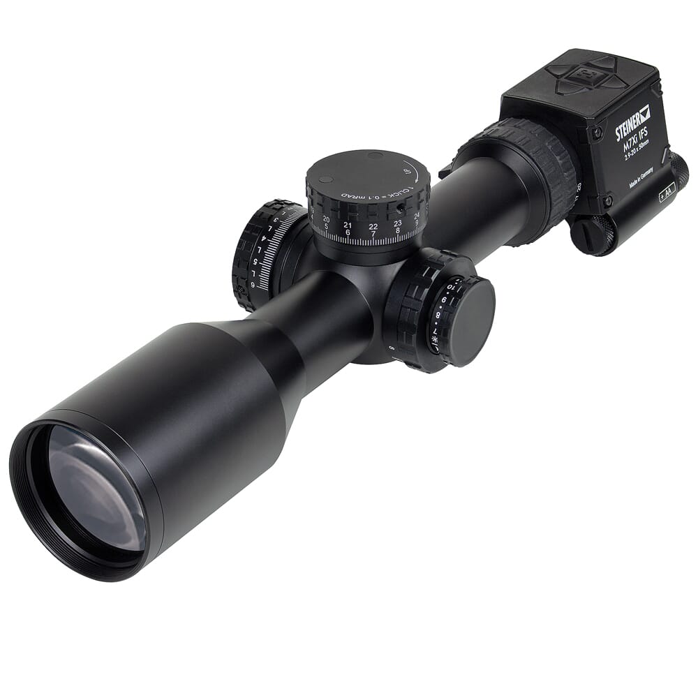 Steiner M7XI 2.9-20x50mm IFS MSR2 CCW Black Riflescope 8717-MSR2IFS