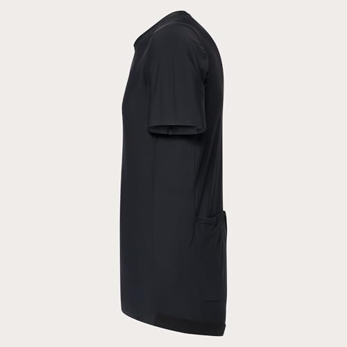 Oakley Point To Point 1/4 ZIP Jersey Blackout FOA406240-02E