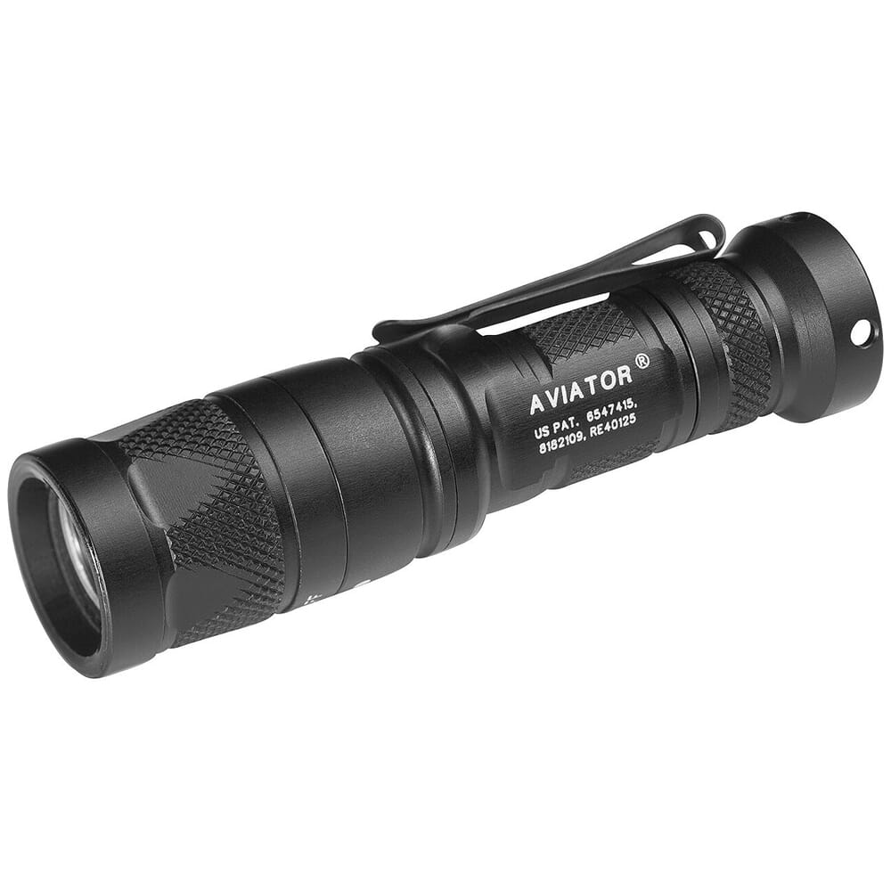 SureFire Aviator 5/250 LU White/240mW Red LED Black Flashlight AVIATOR-RD