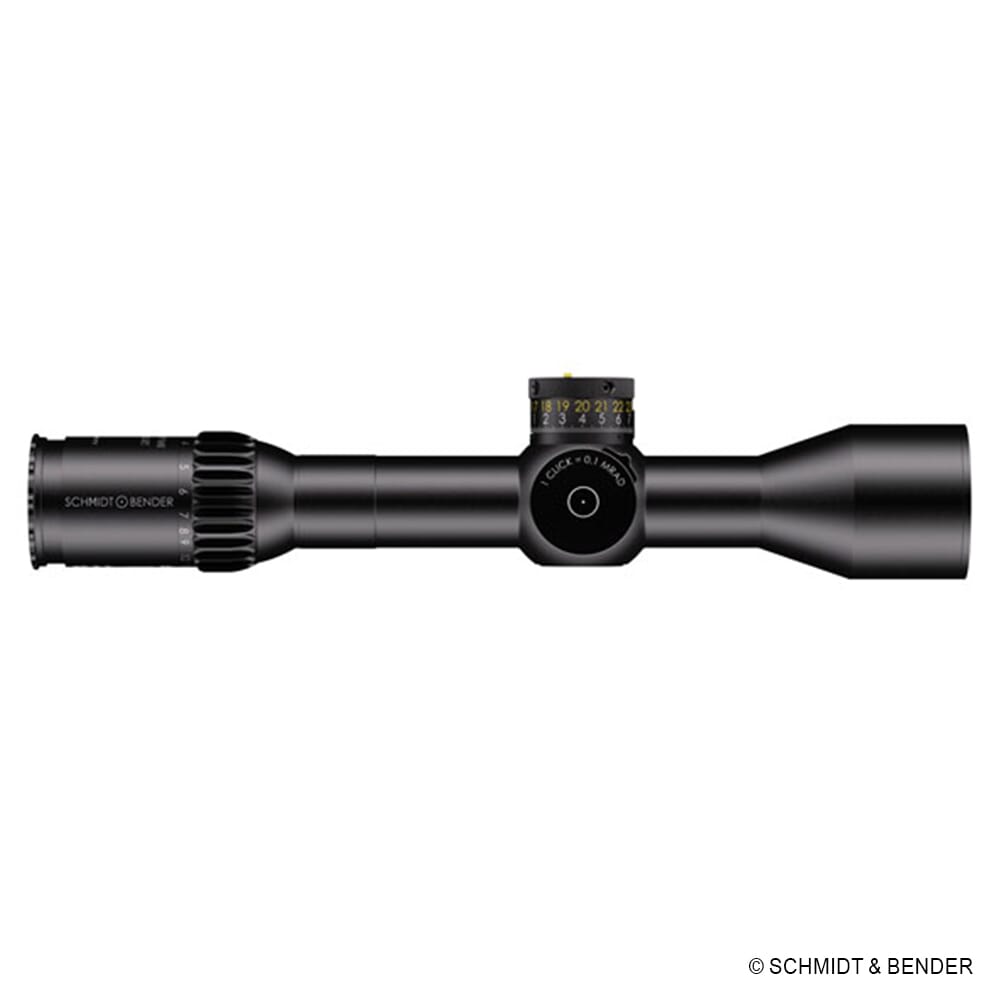 Schmidt Bender PM II 3-20x50 Ultra Short DT II+ CW Riflescope GRID .1 mrad 667-911-422-M3-I6