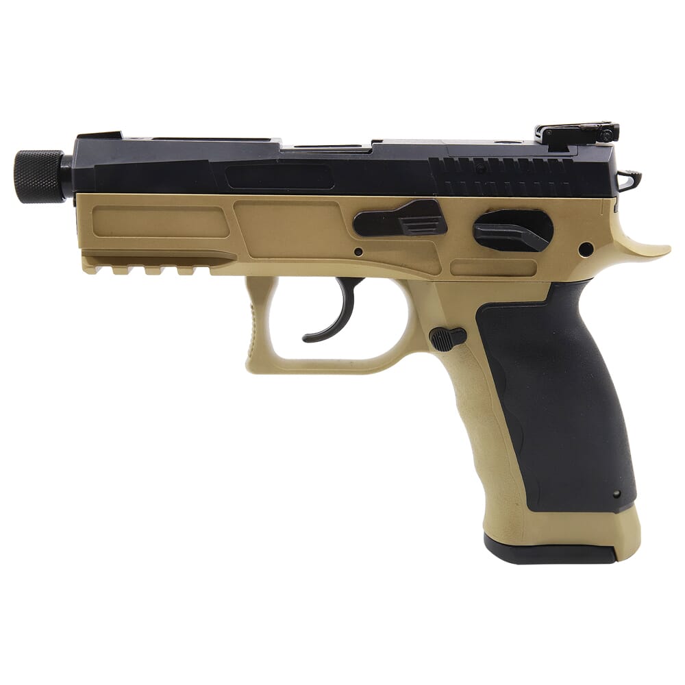 B&T USED MK II 9mm 4.3" MS FDE Pistol w/(1) 17rd Mag BT-510001-CT - Store Display, As New Condition UA4636