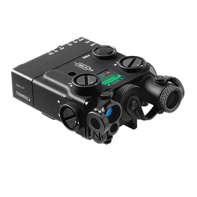 Steiner USED DBAL-A3, Class IIIa, IR - Class I, Green Laser .7mW Black 9008 - Excellent Condition USED7938