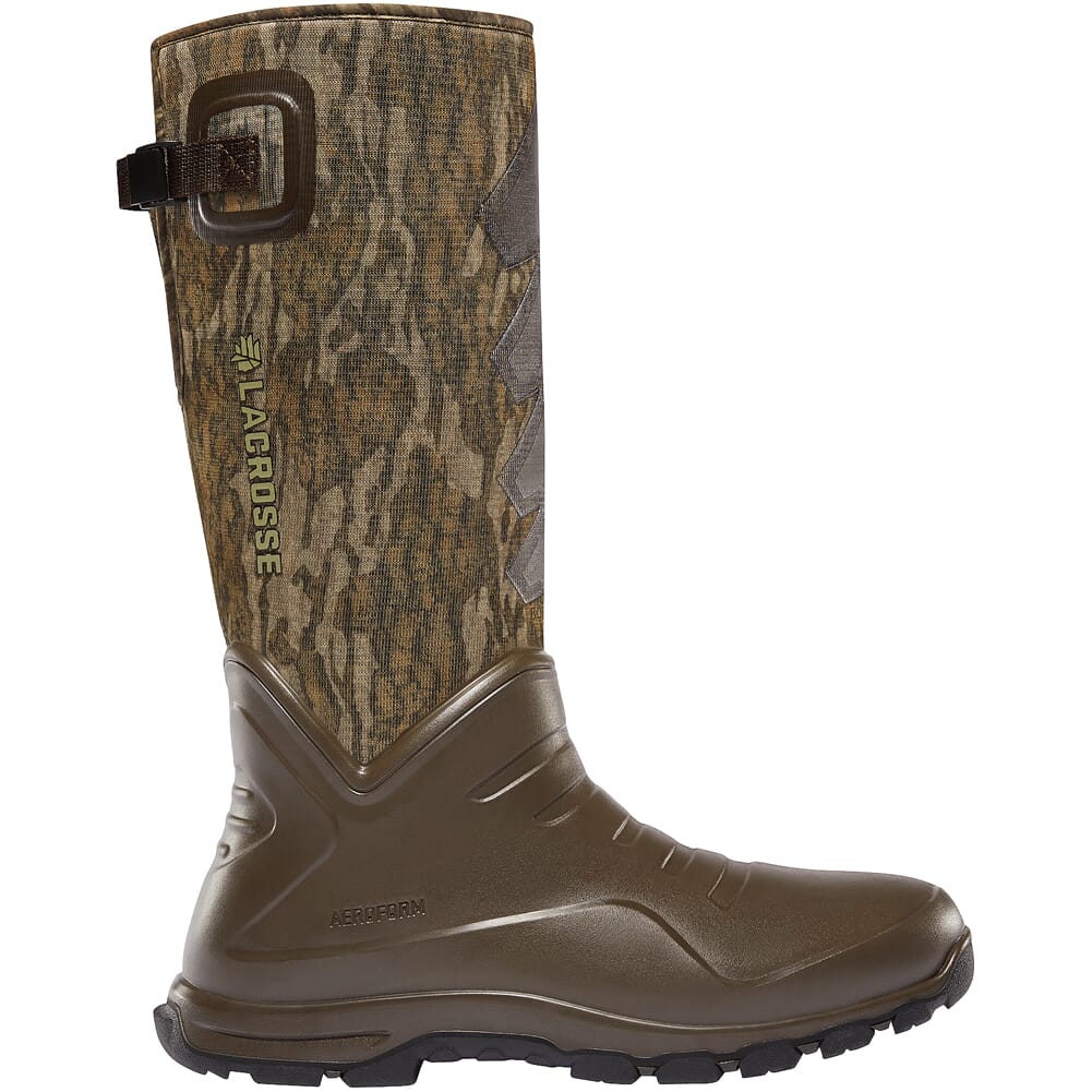 Lacrosse AeroHead Sport 16" Mossy Oak Btmld 7mm Brush Tuff Boot 340224