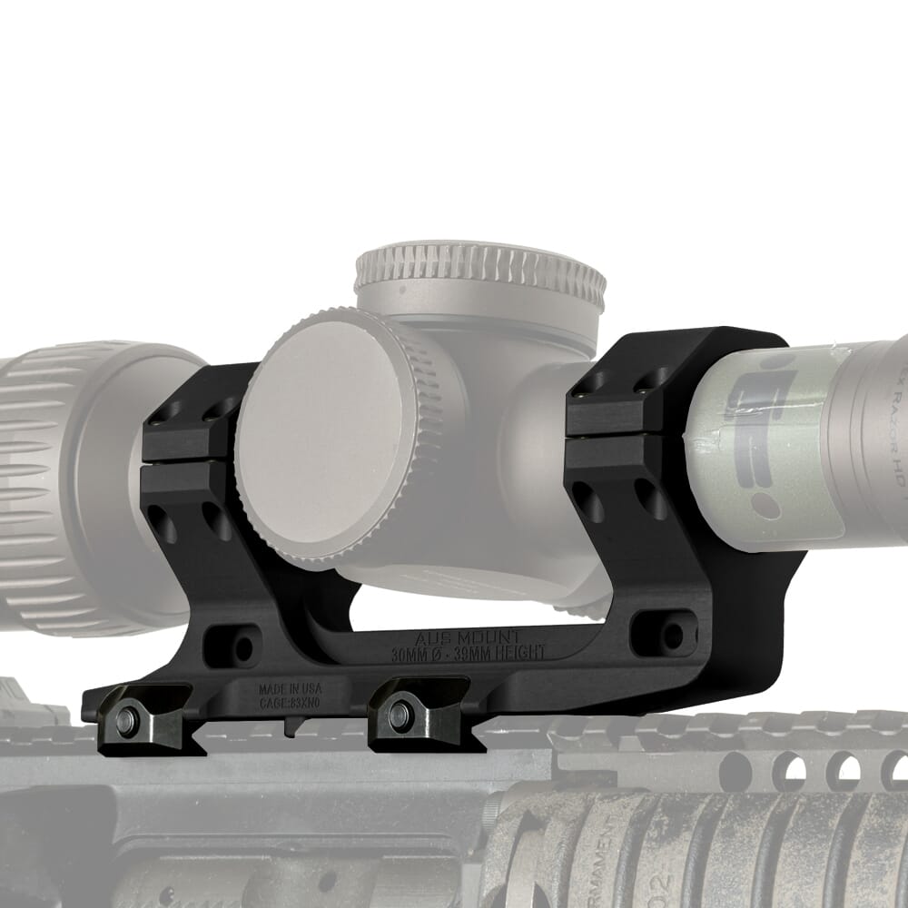 Reptilia AUS 30mm 1.54" Black Scope Mount 100-116