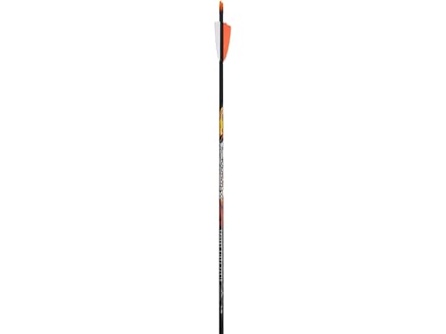 Black Eagle 15/64" Factory Fletched Arrow X Impact 2.5" Shield Cut 6 Pk .001"-300 33888