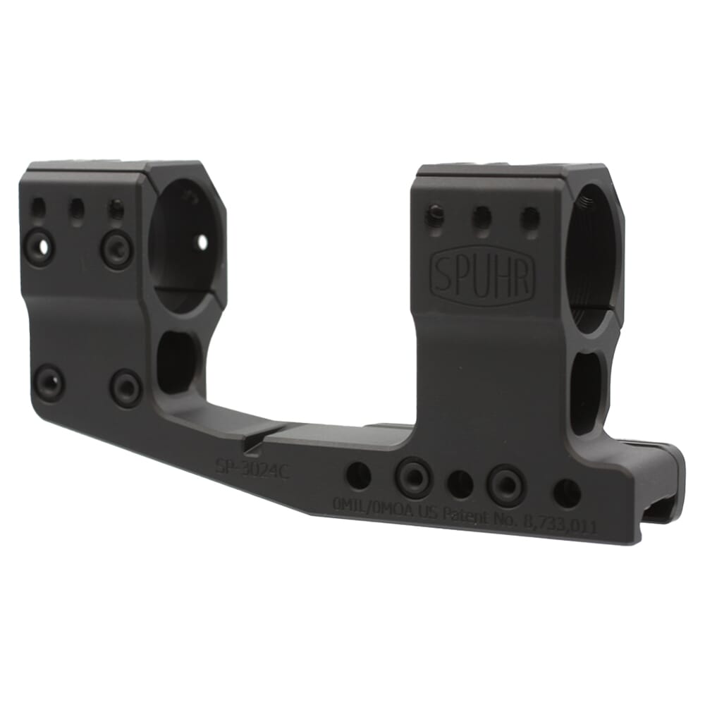 Spuhr Cantilever Unimount 30mm 0MIL/MOA 1.89" Gen 3 Picatinny Scope Mount SP-3024C