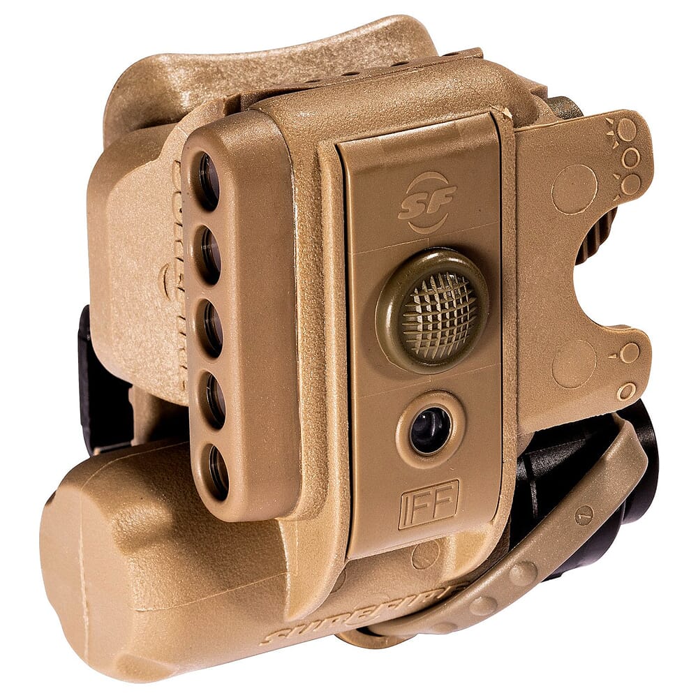 SureFire 1.4-19.2 LU Red/White/IR LED Tan Helmet Light HL1-C-TN
