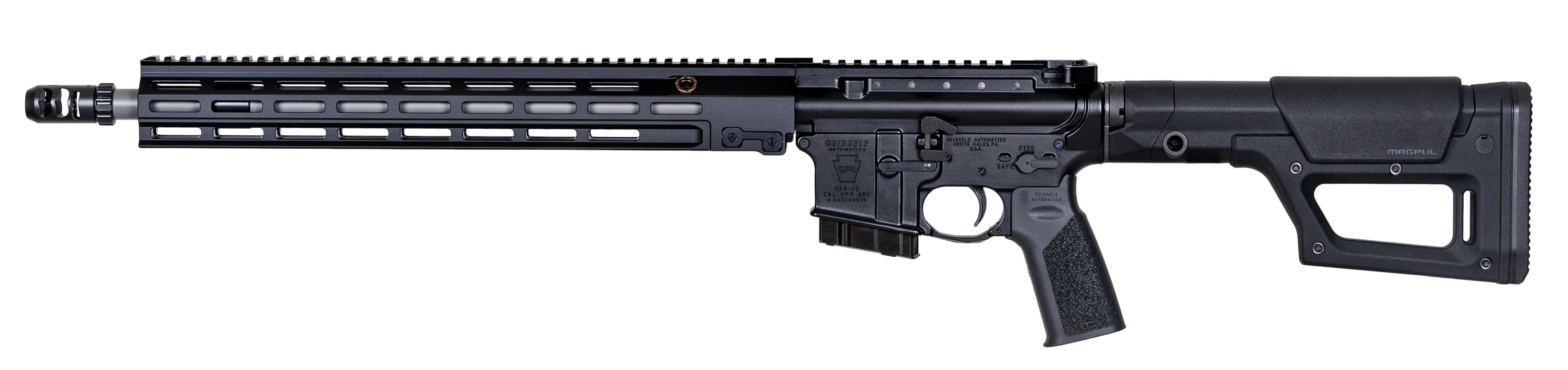 Geissele GFR 6mm ARC 18" Bbl Stratomatch Black Rifle 08-651B