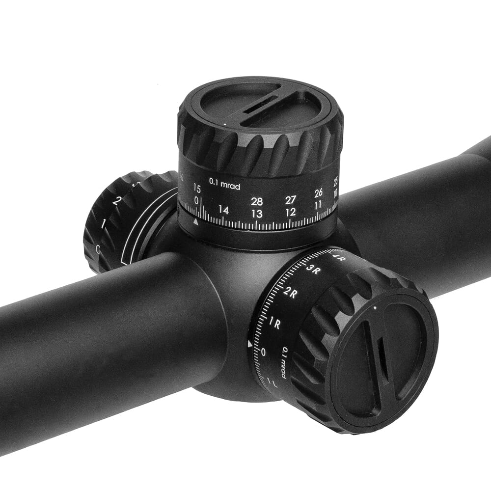 Tangent Theta TT735P Professional Marksman 7-35x56mm 36mm .1 MRAD DT Illum JTAC Black Riflescope 800106-0010