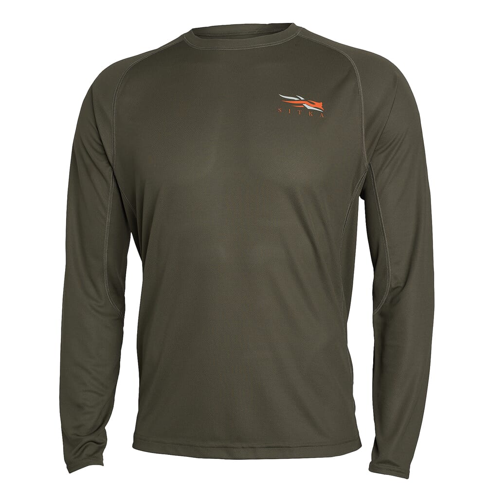 Sitka Gear Solid Pyrite Core Lightweight Long Sleeve Crew 10064-PY