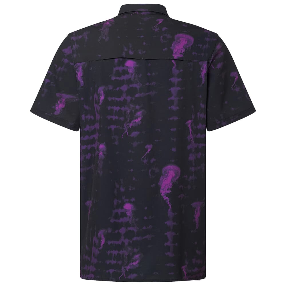 Oakley Jellyfish RC Black Jellyfish SS Button-Down Shirt FOA404291-9TC