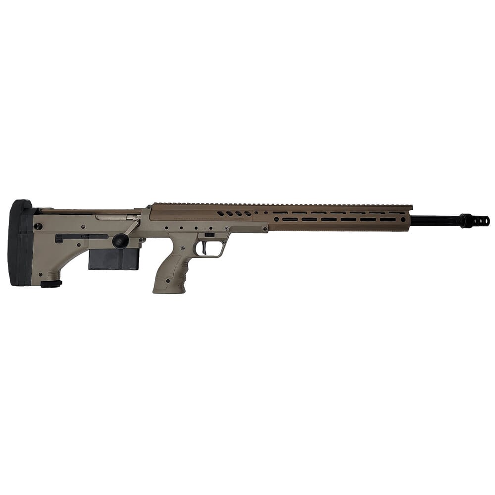 Desert Tech SRSM2 Standard .338 Lapua Mag 26" 1:9" 3/4x24" Bbl 5rd FDE Bolt-Action Rifle SRS-RF-M-G26R-FF