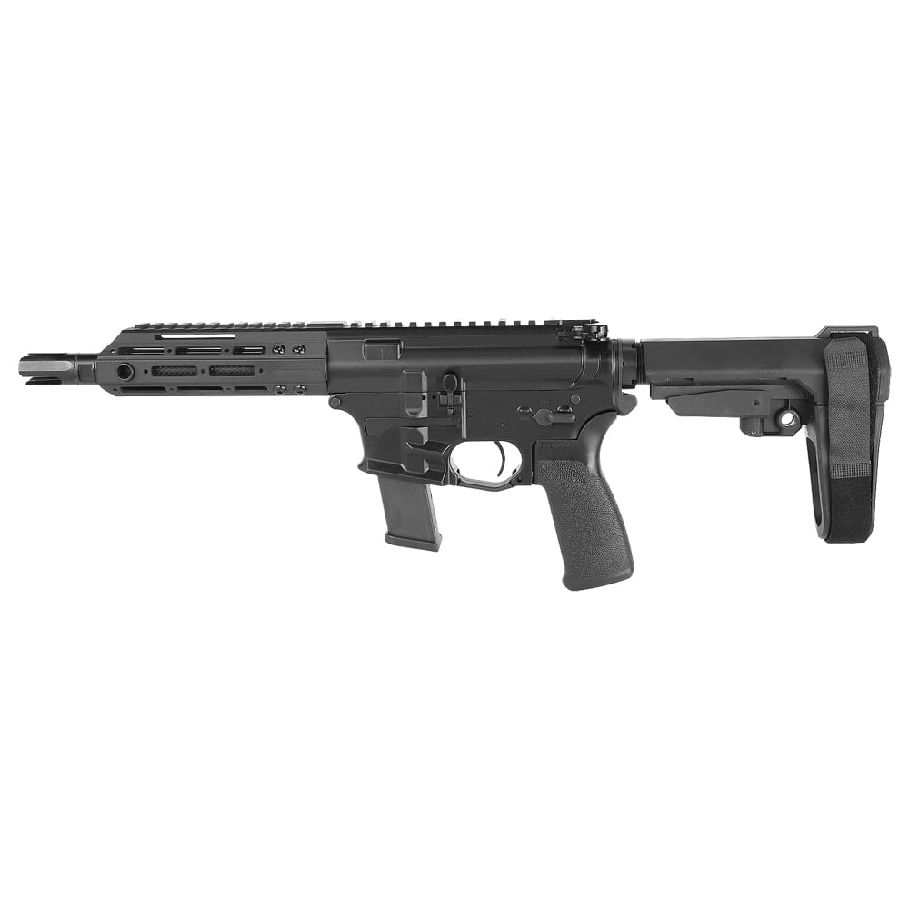 Christensen Arms CA9MM 9mm 7.5" 1:10" Carbon Fiber Bbl M-LOK CO Compliant AR Pistol 801-11018-00