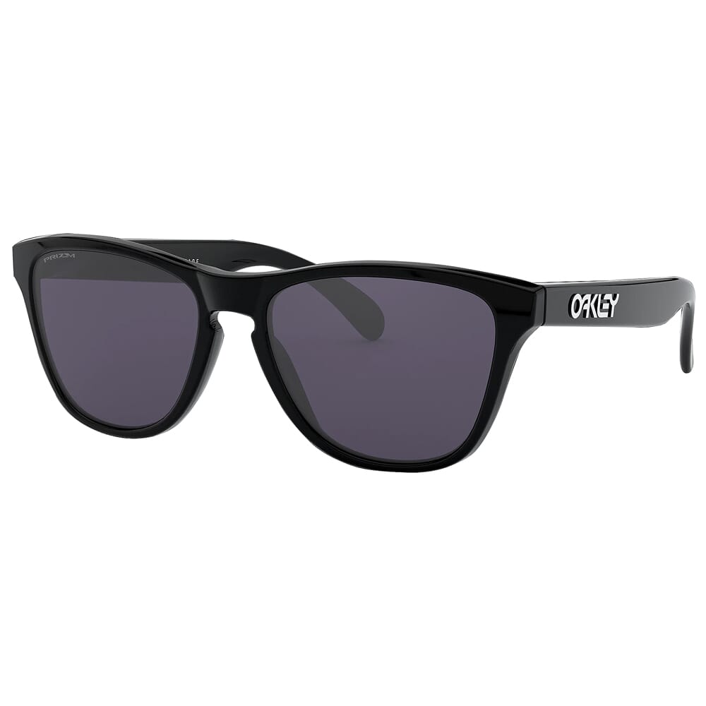 Oakley Frogskins XS Polished Black w/PRIZM Grey Lenses OJ9006-2253