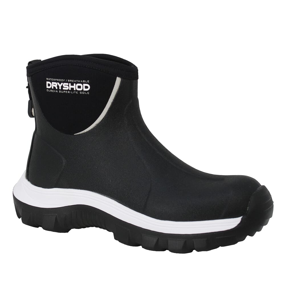 Dryshod Evalusion Ankle Boot Black/White Boots EVA-MA-BLK-M