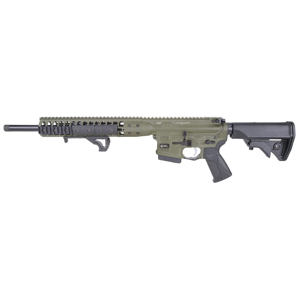 LWRC ICDI .350 Legend 16.1? Bbl OD Green Rifle ICDIR35ODGL