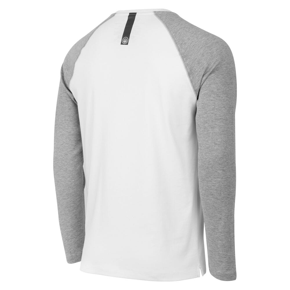 Beretta Scout Performance Henley White/Grey Melange TS692T231101C7