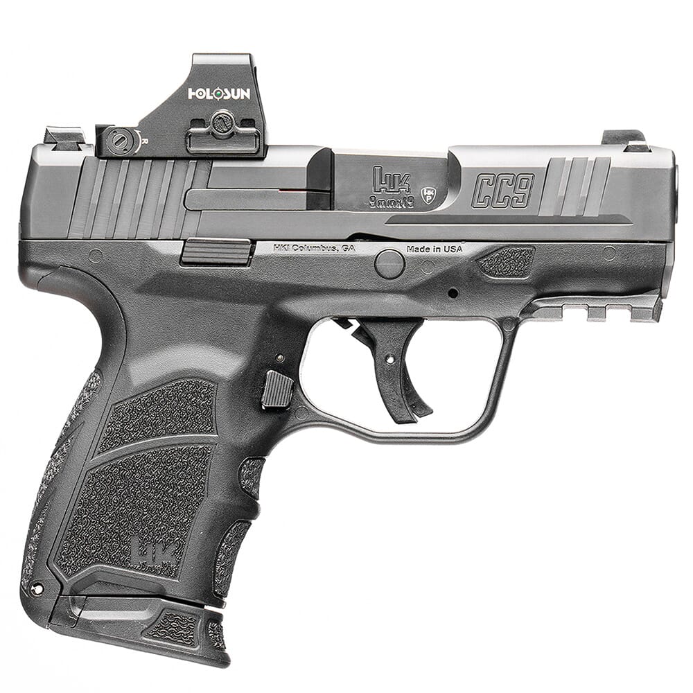 HK CC9 Micro-Compact 9mm 3.32" Bbl Pistol w/Holosun 407K & (2) 10rd Mags 81001132