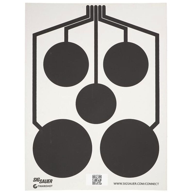 Sig Sauer T300 5-pk Multi-Zone Replacement Conductive Targets SC-T357