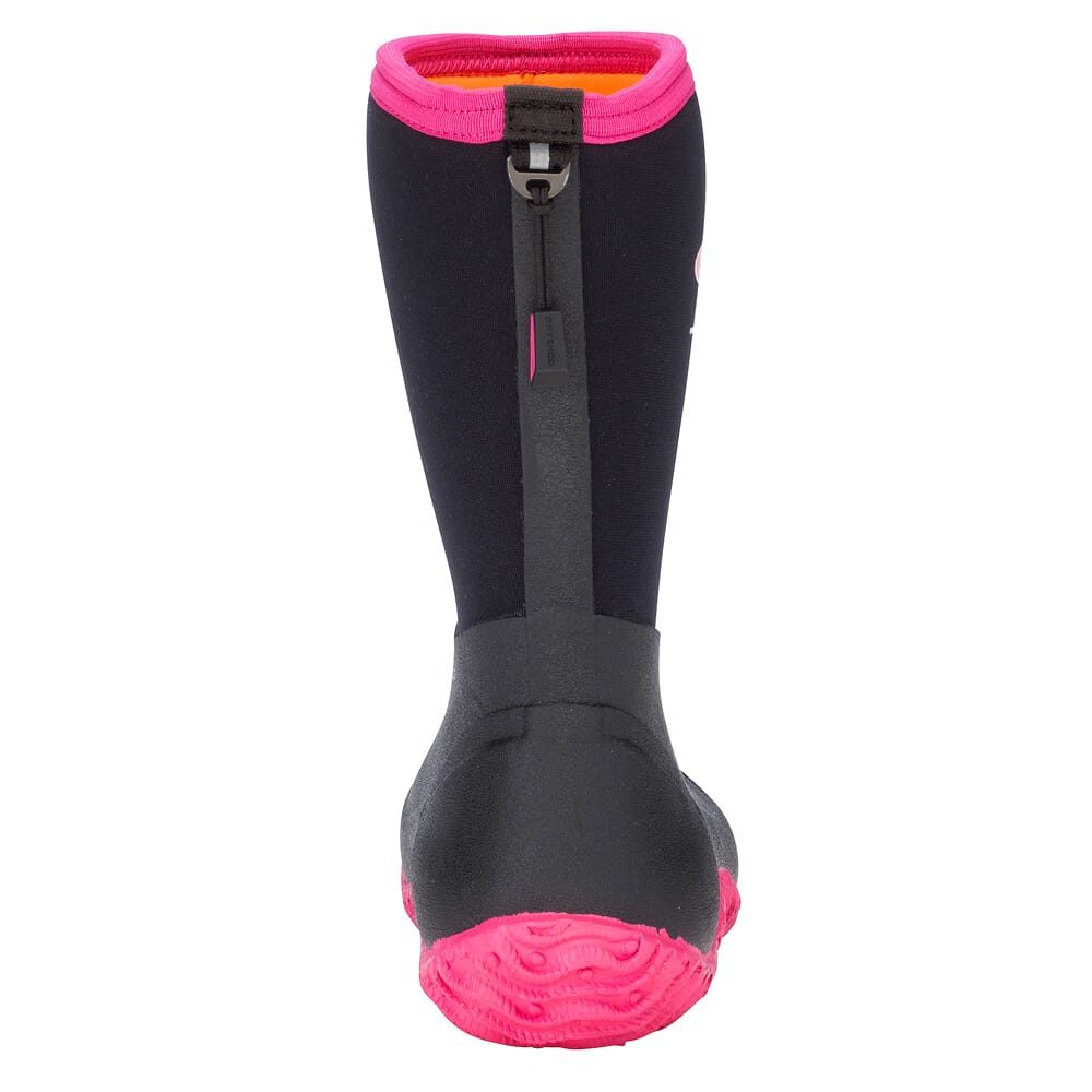 Dryshod Girls Tuffy Mid/Hi Black/Pink Boots TUF-KD-PN-Y