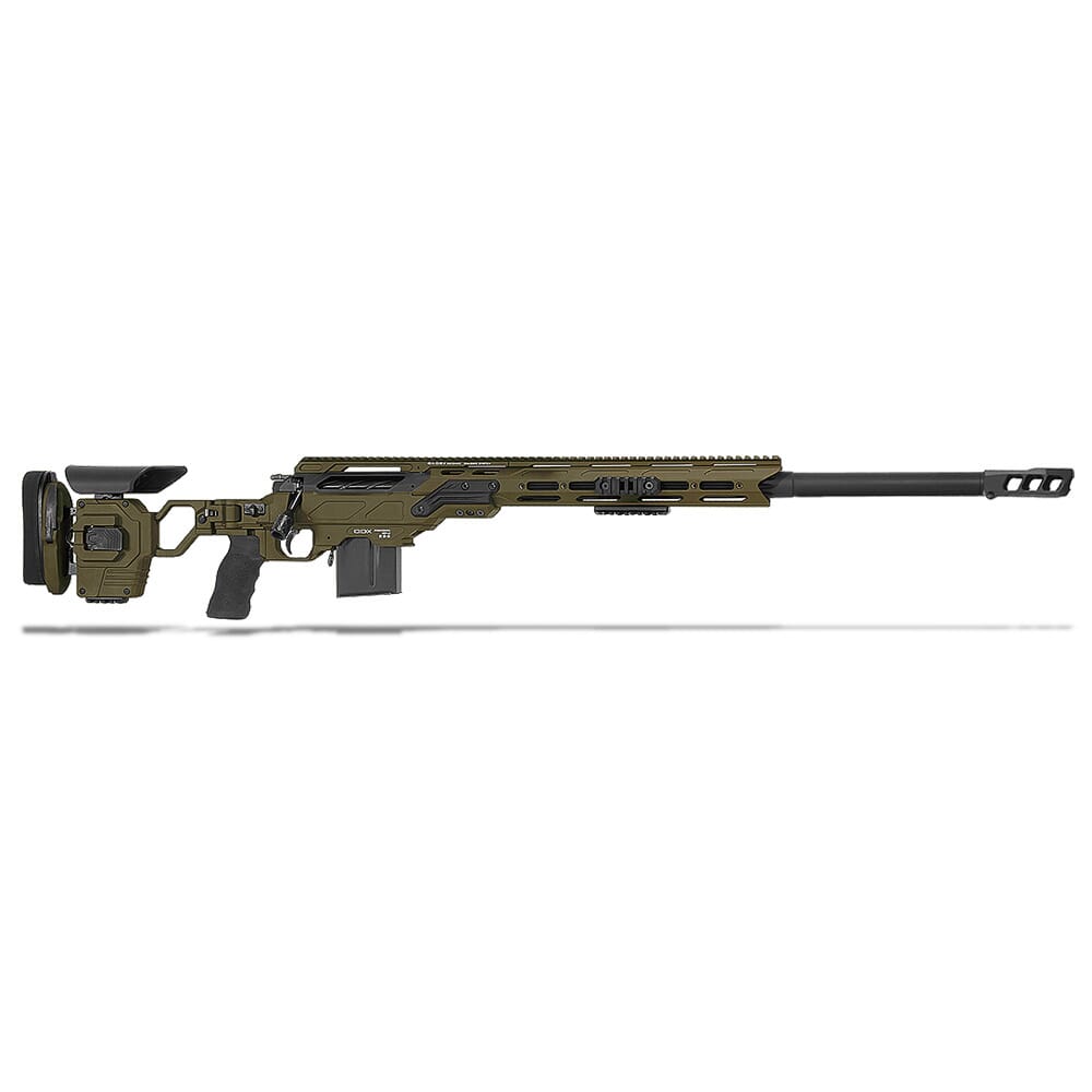 Cadex Defense CDX-33 LITE .338 Lapua Mag 27" 1:9.5" Bbl Hybrid ODG/Blk Rifle w/MX1 MB CDX33-LITE-338-27-BR30-D2D3N-HOD