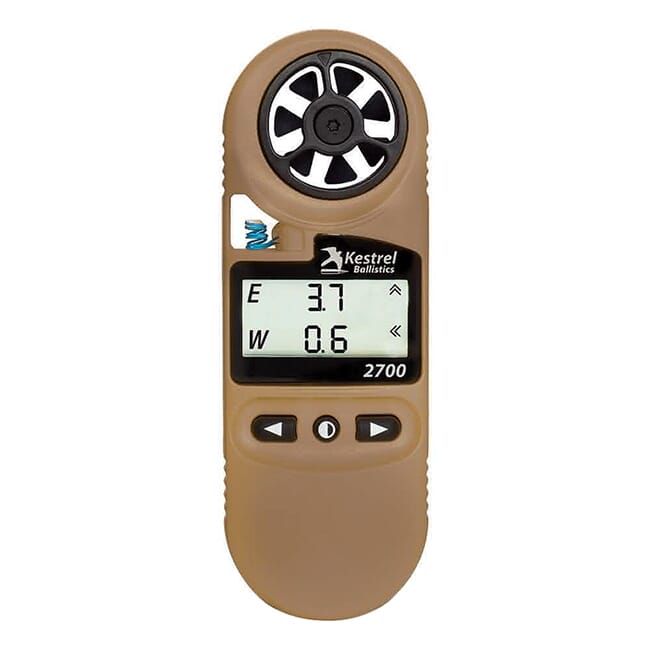 Kestrel 2700 Ballistic Weather Meter - Tan 0827LTAN
