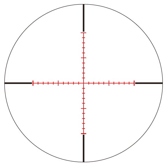 March Tactical 1.5x-15x42 MTR-3 Reticle 1/4MOA Illuminated Riflescope D15V42TI-MTR-3