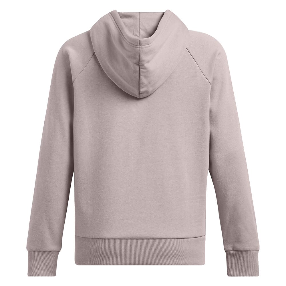 Under Armour Women's Rival Fleece Antler Hoodie Tetra Gray 1387574-015