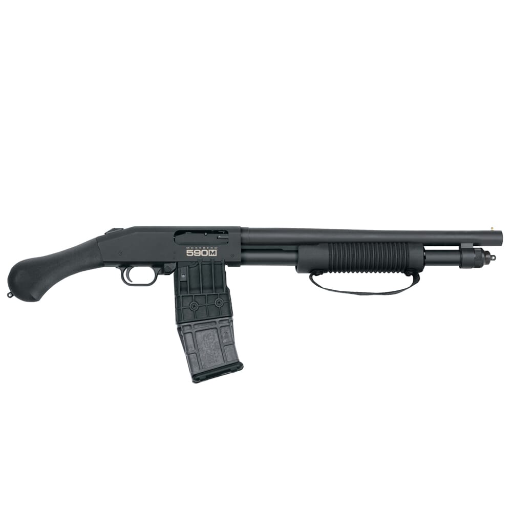 Mossberg 590M Shockwave Mag-Fed 12ga 14.375" Bbl 10+1 Black Shotgun 50208