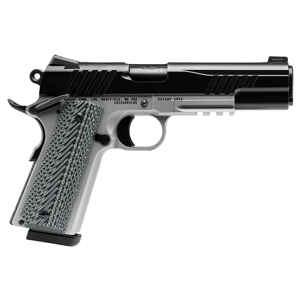 Savage Arms 1911 Gov't Style 9mm 5" 1:10" Bbl 2-Tone Semi-Auto Pistol w/Rail 67209