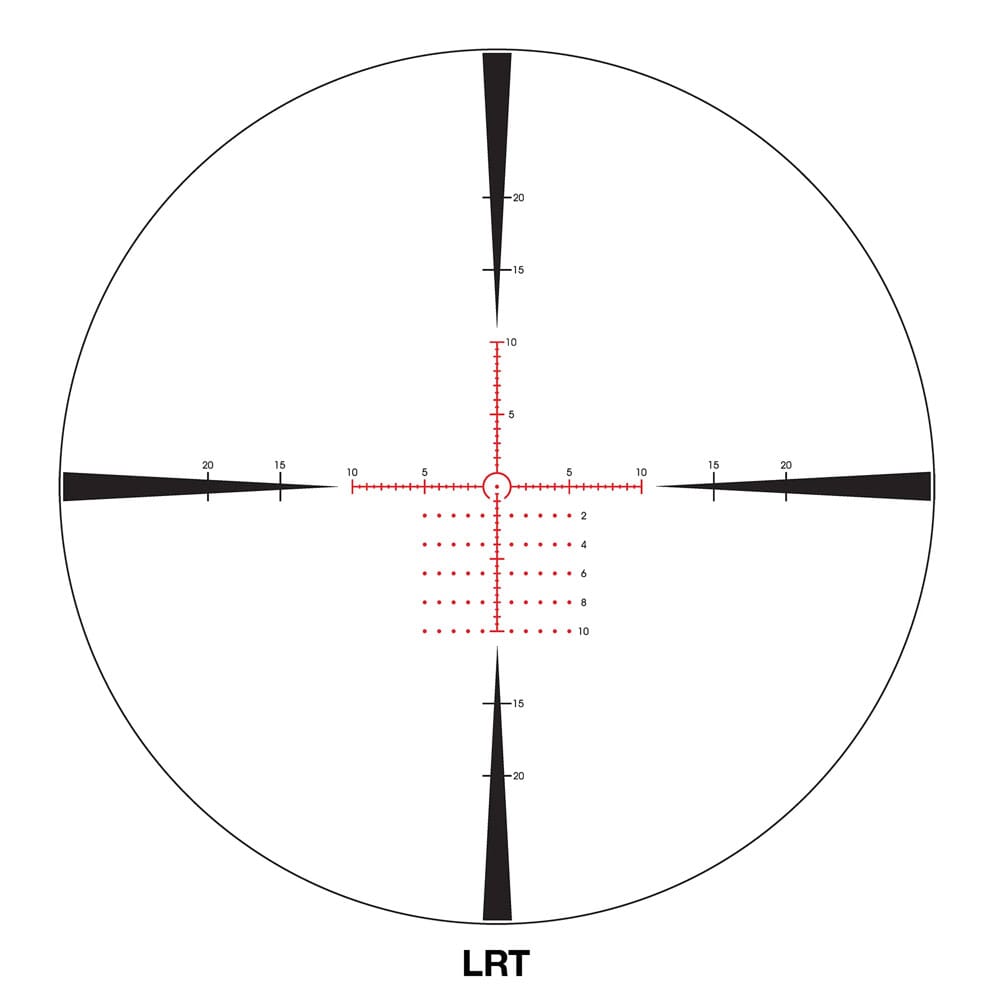 Sightron S6 1-6X24 FFP LRT Riflescope 66001
