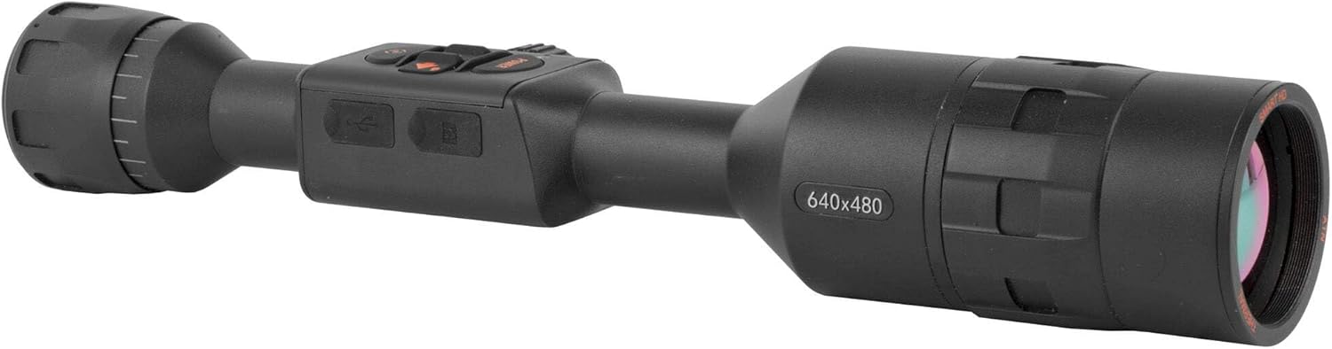 ATN ThOR-4 640 4-40X 75mm Thermal Smart HD Rifle Scope TIWST4644A