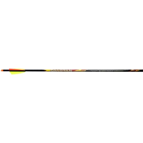 Black Eagle 18/64" Factory Fletched Arrow Spartan 2.5" Shield Cut .003" 6 Pack 300 33856