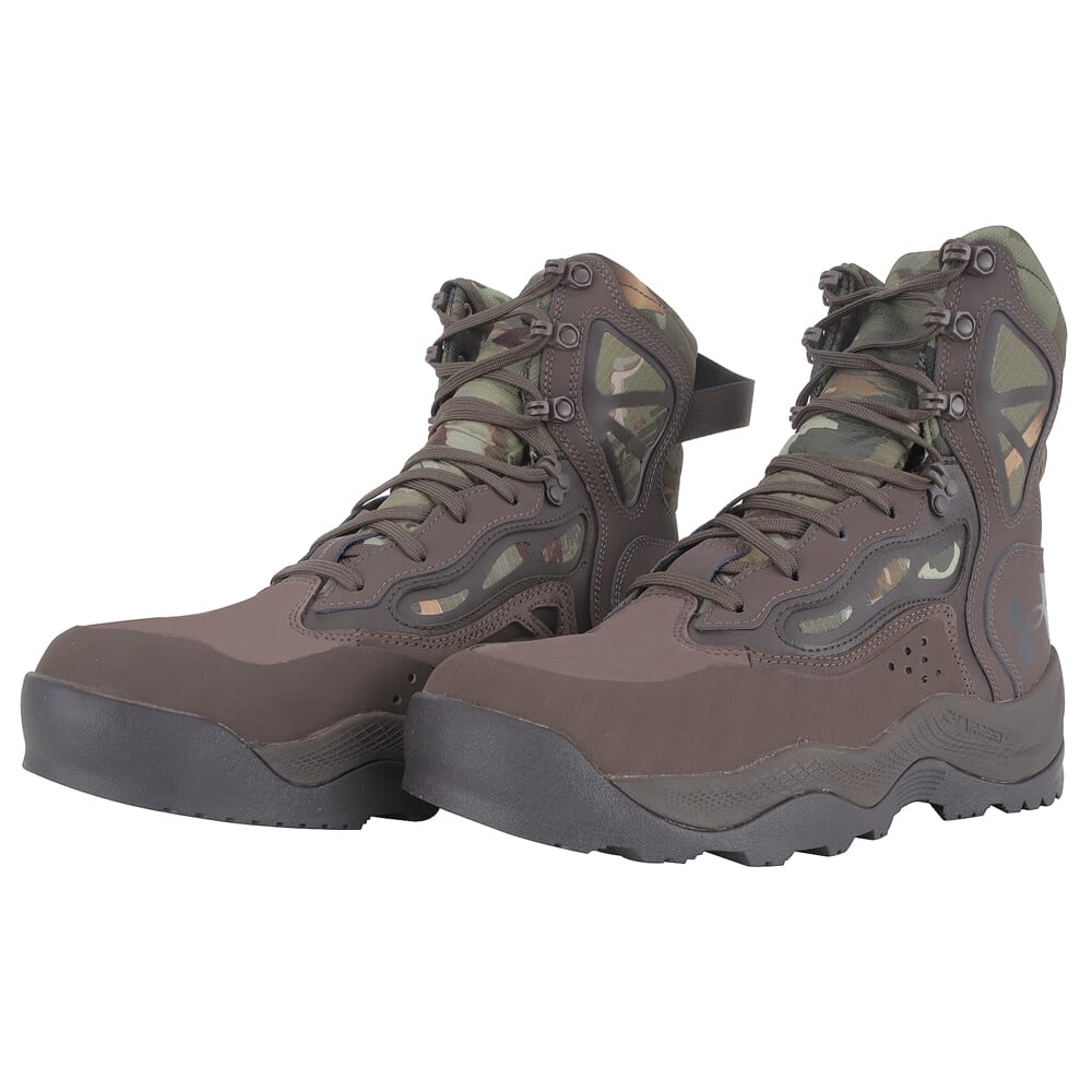 Under Armour Charged Raider WP Boots UA Forest AS Camo/Mvrck Brn/Cannon Size 12 3024338-901005
