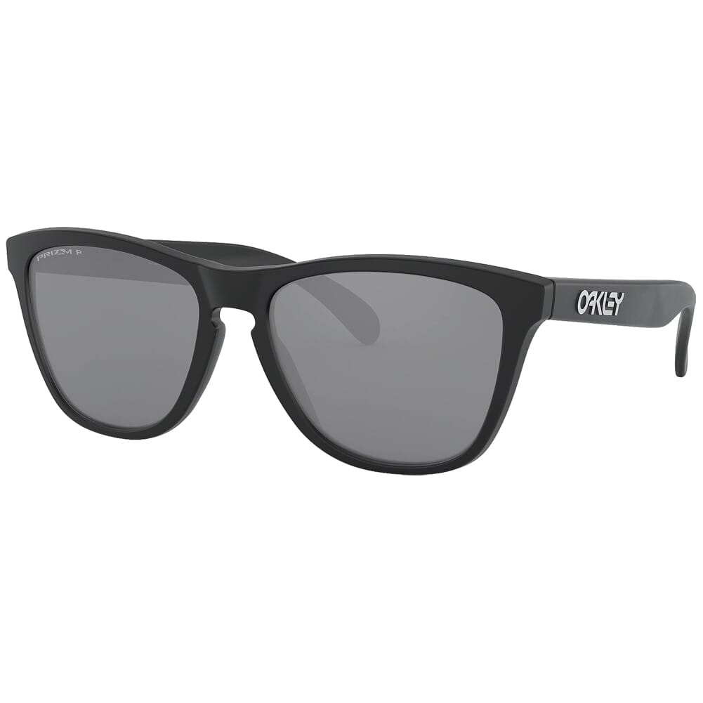 Oakley Frogskins Matte Black w/PRIZM Black Polarized Lenses OO9013-F755
