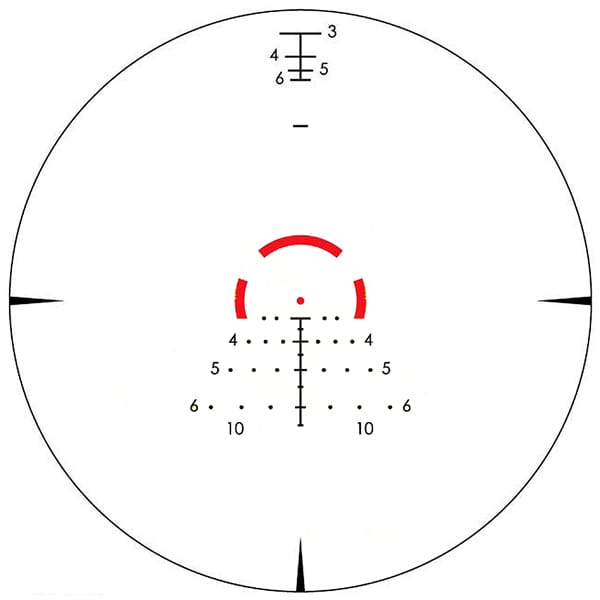 Vortex Strike Eagle 1-8x24 AR-BDC3 MOA Riflescope SE-1824-2