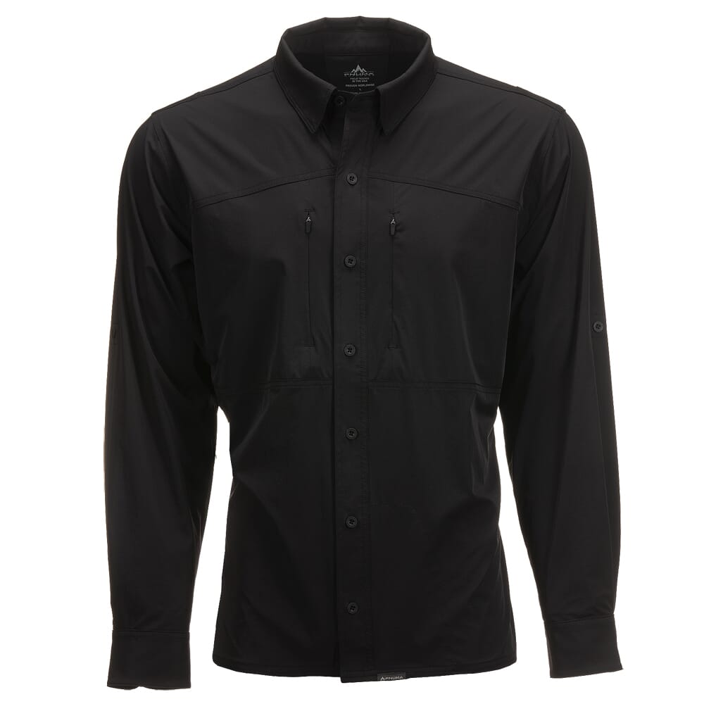 Pnuma Outdoors Shooter Shirt Long Sleeve Meteor SS-LS-MT