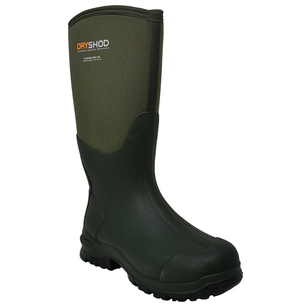 Dryshod Legend MXT Hi Moss/Grey Boots LGX-MH-MS-M