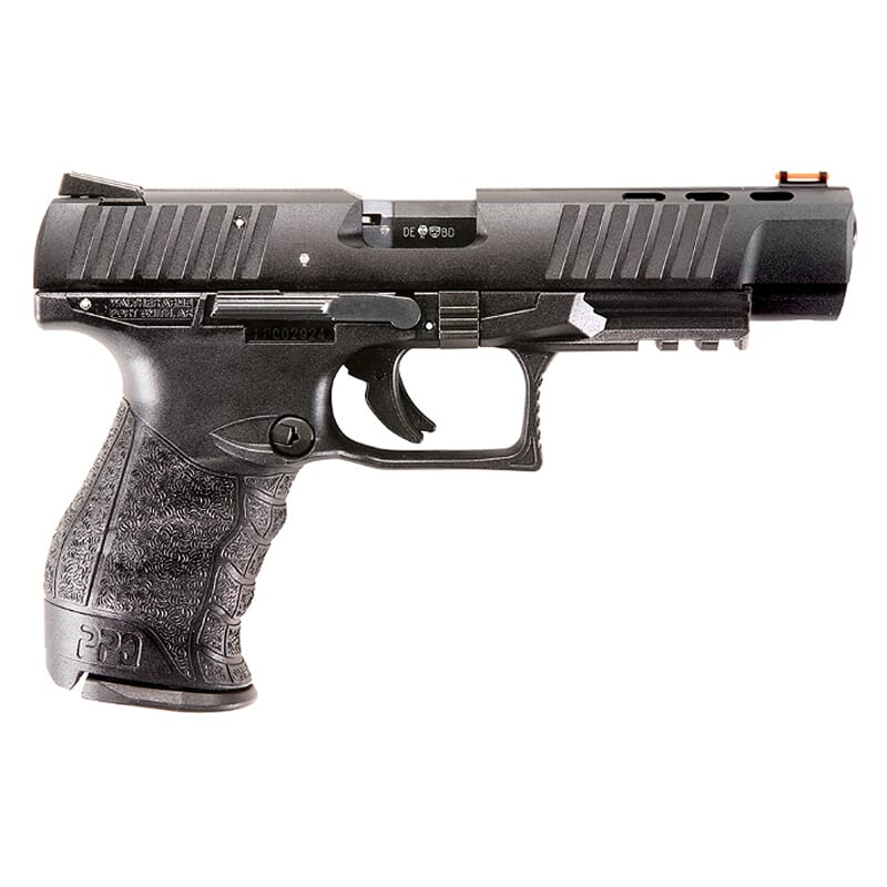 Walther Arms PPQ M2 .22 LR 5" Bbl Black 12rd Pistol w/Fiber Optic Front Sight 5100302