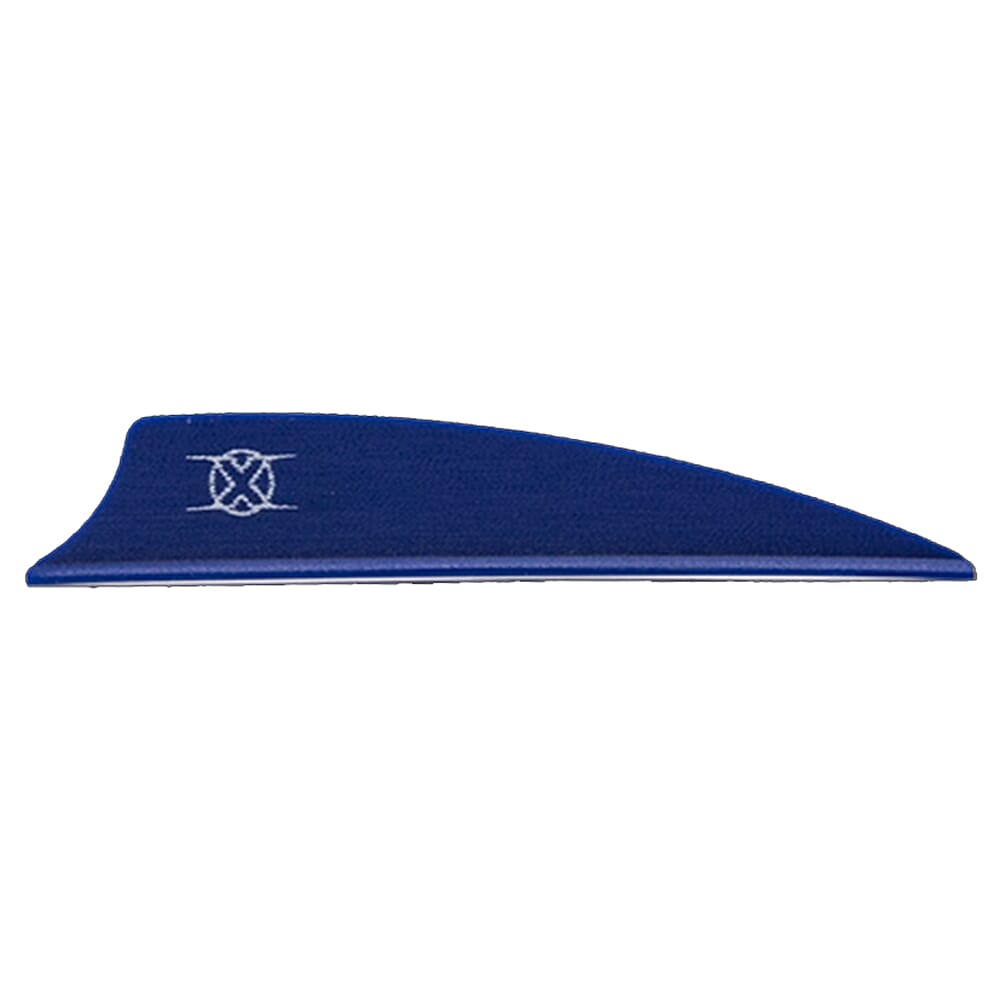 Bohning X Vane 2.25" Shield Cut Blue 36pk 10771BL225