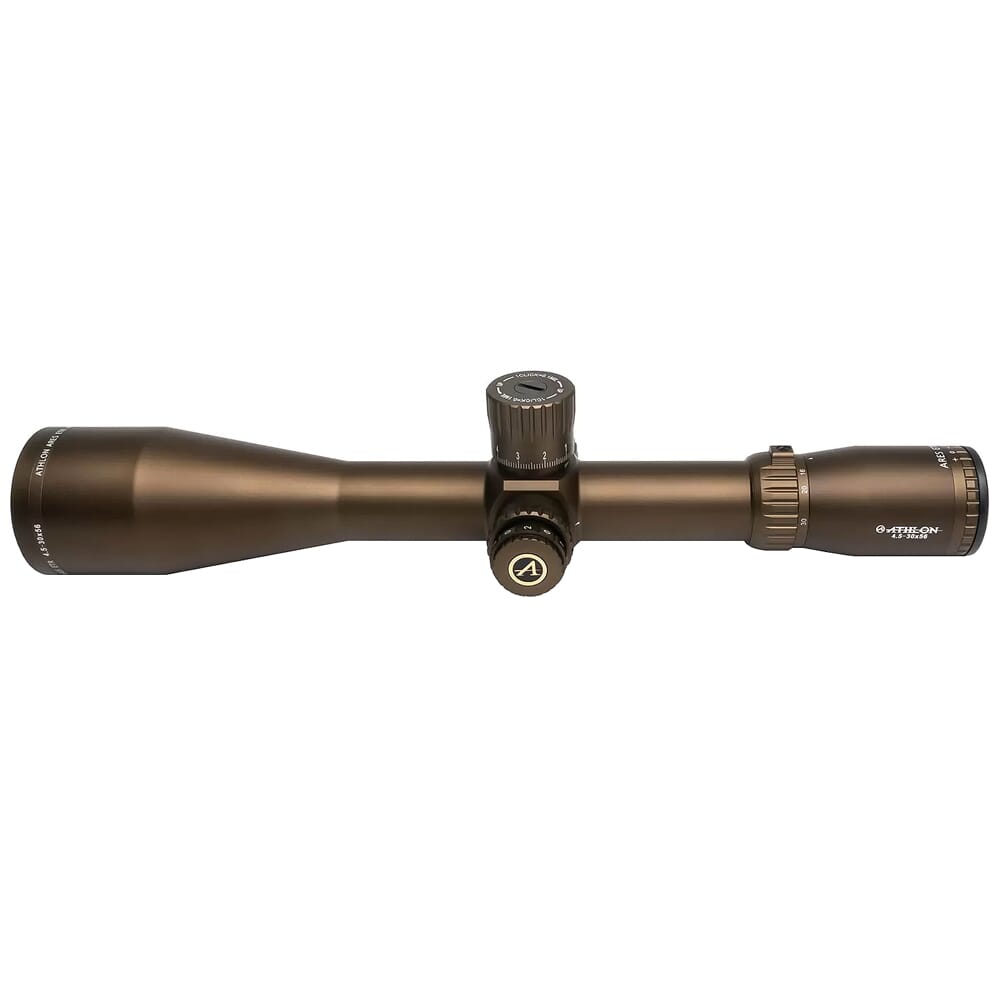 Athlon Ares ETR 4.5-30x56mm DD SF 34mm APRS1 FFP IR MIL Bronze Riflescope 212100B